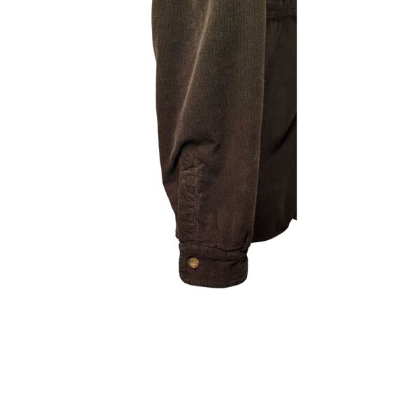 Levi Strauss & Co. Brown Corduroy Shacket Mens Size XL Brown Fleece Pocket - Picture 3 of 6